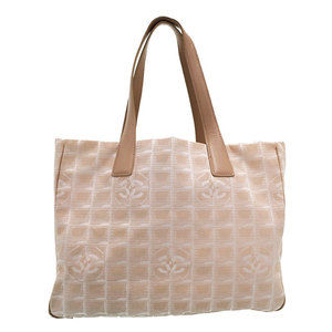 Chanel Line Nylon Tote Bag